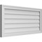 Ekena Millwork Vertical Surface Mount PVC Gable Vnt: Non-Functional, w/2"W x 1-1/2"H, Brickmould Frame, 38"W x 18"H GVPVE38X1802SN - alternate 5